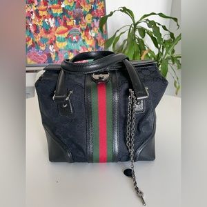 Gucci Treasure Boston GG Canvas